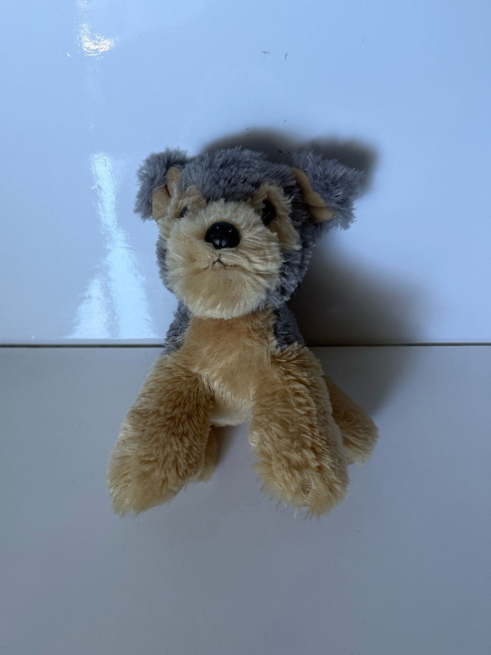 Aurora Mini Flopsie Plush dog Yorkshire Terrier Puppy Stuffed Animal 2017 7.5'